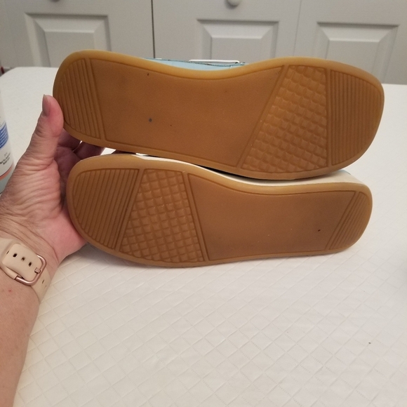 Ladies ROCKET DOG 8.5 M Blue Leather Boat Shoes For Summer,Casual - Picture 6 of 6